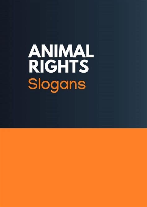 781+ Save Animal Slogans And Taglines (Generator) .